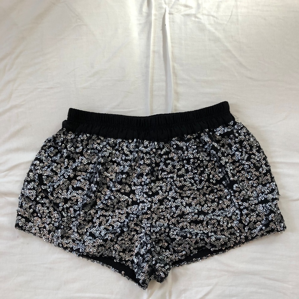 ZARA Sequin Shorts
